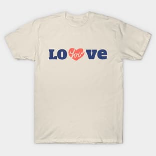 love you valentines day girlfriend boyfriend gift T-Shirt